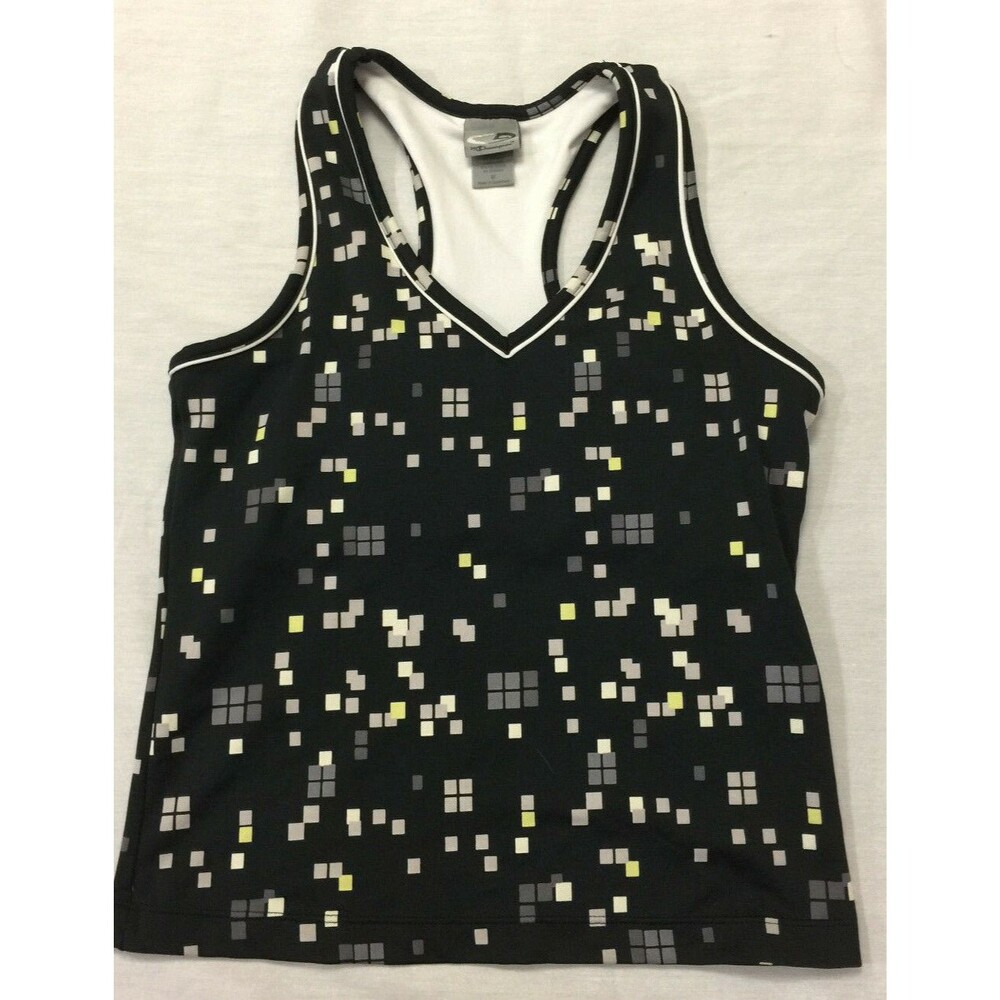 CHAMPION WOMENS ATHLETIC TANK TOP WITH BUILT BRA SIZE M